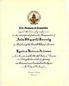 Inaugural Invitations from All Eras for Sale